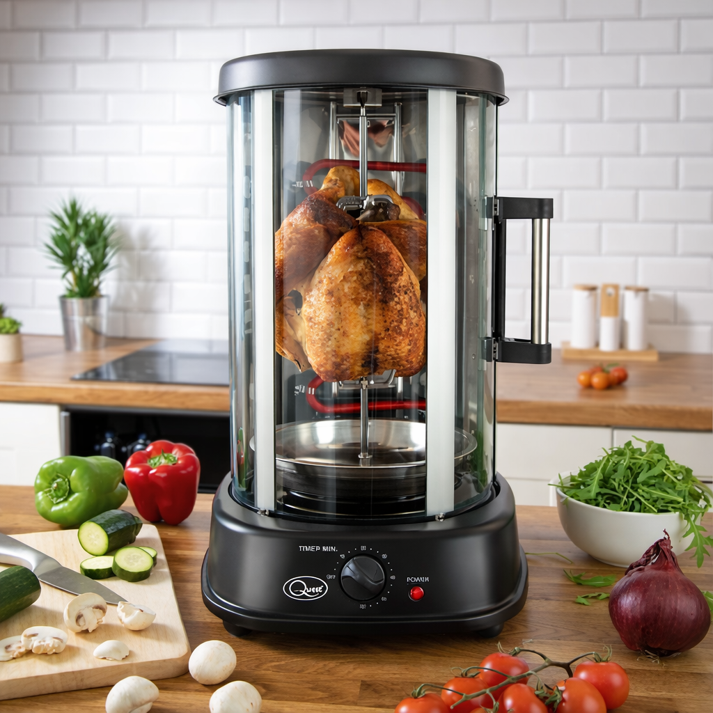 Commercial Household Electric Rotary Roast String Machine Smokeless Barbecue Oven Roasting Chicken Electric Grills Griddles