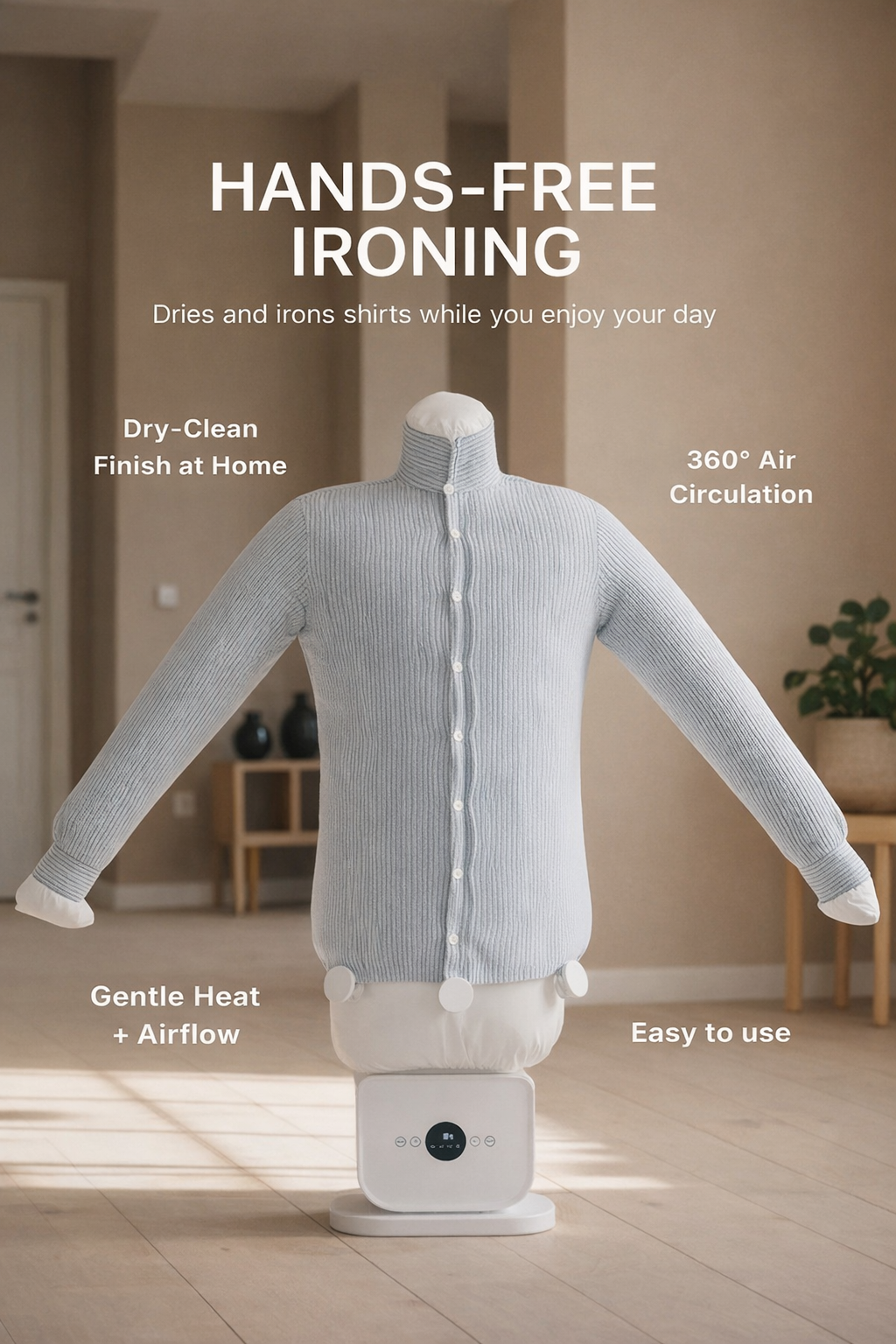 Automatic Air Ironing Machine