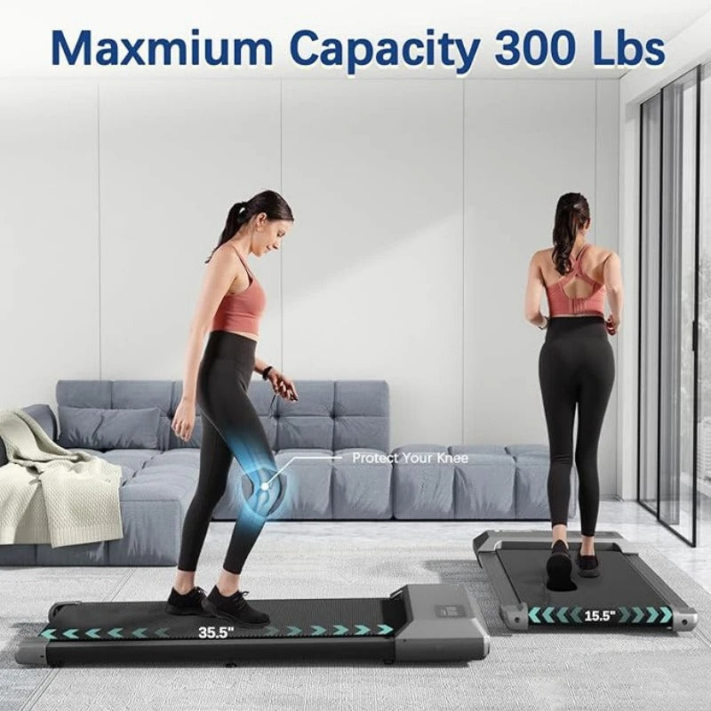 Walking Pad LCD Digital Data Display 2in1 Walking Running Fitness Exercise Machine